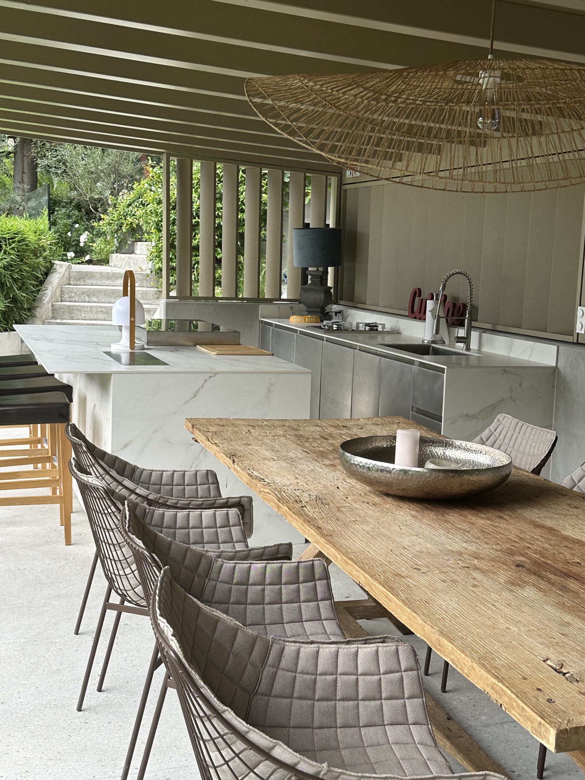 Cuisine d'extérieur Cerutti Création Suisse