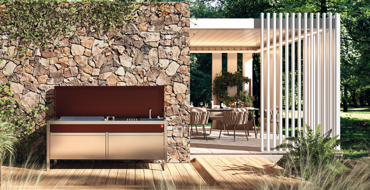 Cuisine d'extérieur Cerutti Création Suisse